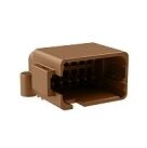 Durable DIP Connector with 2.54 Millimeter Pitch and Robust Metal Shell Ideal for Industrial Electronic Connection Needs