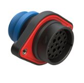 Durable DIP Connector Featuring Black Thermoplastic Housing and Various Terminal Options Designed for Performance in Harsh Temperature Conditions