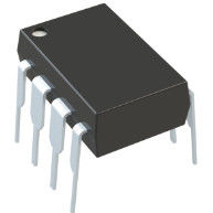 24LC02B/P EEPROM ذاكرة IC 2Kbit I2C 400 kHz 900ns 8-PDIP