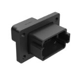 thermoplastic DIP Connector with a variety of terminal types designed for in temperature environments from minus 55 to plus 125 degrees Celsius
