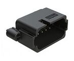 Thermoplastic DIP Connector offering multiple terminal types suitable for temperature range minus 55 to plus 125 degrees Celsius